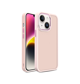 iPhone 14 | iPhone 14 - Viridian™ Pastel Silikone Cover - Pink - DELUXECOVERS.DK