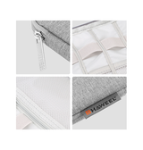 Apple Watch Tilbehør | Nylon Taske Portfolio Til Remme (Medium) - Grå - DELUXECOVERS.DK