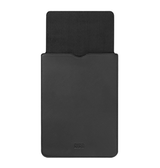 Macbook Sleeve | MacBook Air 11" - BUBM Vertigo Læder Sleeve - Sort - DELUXECOVERS.DK