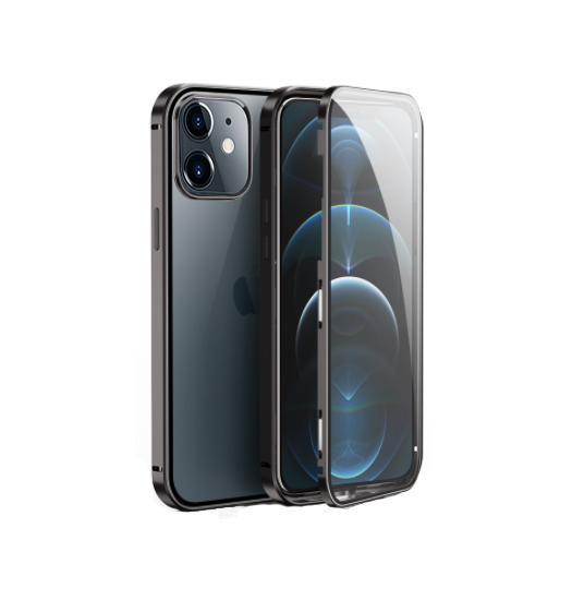 iPhone 12 Mini | iPhone 12 Mini - MagGuard™ 360 Magnetisk Cover M. Hærdet glas - DELUXECOVERS.DK