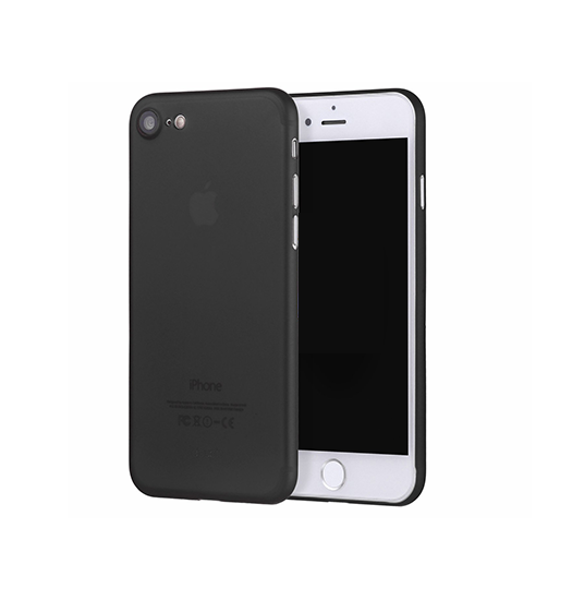 iPhone 7 / 8 / SE (2020/2022) | iPhone 7/8/SE(2020/2022) - Valkyrie Ultra-Tynd Cover - Sort/Gennemsigtig - DELUXECOVERS.DK