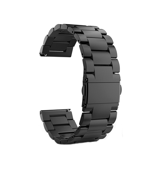 Samsung Galaxy Watch 5 | Samsung Galaxy Watch 5 - CNC Pro Rustfrit Stål Urlænke - Sort - DELUXECOVERS.DK