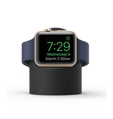 Apple Watch Opladere & Standere | Apple Watch - Night Stand Oplader Stander - Sort - DELUXECOVERS.DK