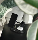 3-i-1 & Multi-Ladestationer | 3-i-1 MagSafe Oplader til iPhone, Apple Watch & AirPods - 15W - LUX™ - DELUXECOVERS.DK