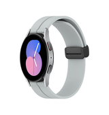 Samsung Galaxy Watch 4 | Samsung Galaxy Watch 4 - DeLX Straight-Line Silikone Rem - Grå - DELUXECOVERS.DK