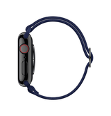 Apple Watch 38-42mm | Apple Watch (38/40/SE/41/42mm) - Polyester Nylon Rem Armbånd - Blå - DELUXECOVERS.DK