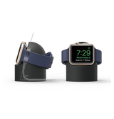 Apple Watch Opladere & Standere | Apple Watch - Night Stand Oplader Stander - Sort - DELUXECOVERS.DK