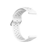 Urremme 20mm | 20mm - 4Run™ Silikone Løbe Sportsrem - Hvid - DELUXECOVERS.DK
