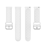 Samsung Galaxy Watch 5 | Samsung Galaxy Watch 5 -  4Run™ Silikone Løbe Sportsrem - Hvid - DELUXECOVERS.DK