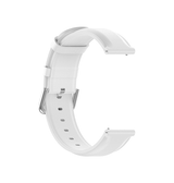 Samsung Galaxy Watch 5 | Samsung Galaxy Watch 5 - ADENA™ Round Tail Læder Urrem - Hvid - DELUXECOVERS.DK