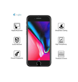 iPhone Beskyttelsesglas | iPhone 6/6s - NuGlas™ 9H Beskyttelsesglas - DELUXECOVERS.DK
