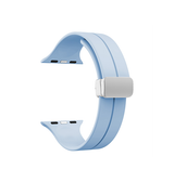 Apple Watch 38-42mm | Apple Watch (38/40/SE/41/42mm) - S-Line™ Silikone Rem - Lyseblå - DELUXECOVERS.DK