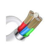 Kabel Watch oplader | JOYROOM™ | 2-i-1 Apple Watch Oplader M. Lightning - Hvid - 1.5M - DELUXECOVERS.DK