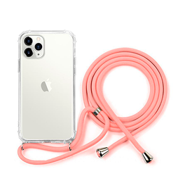 iPhone 12 Pro Max | iPhone 12 Pro Max - Deluxe™ Silikone Cover M. Strop - Rose - DELUXECOVERS.DK