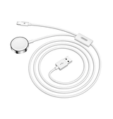 Kabel Watch oplader | JOYROOM™ | 2-i-1 Apple Watch Oplader M. Lightning - Hvid - 1.5M - DELUXECOVERS.DK