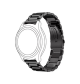 Samsung Galaxy Watch 4 | Samsung Galaxy Watch 4 - CNC Pro Rustfrit Stål Urlænke - Sort - DELUXECOVERS.DK