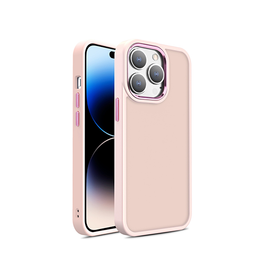 iPhone 14 Pro Max | iPhone 14 Pro Max - Viridian™ Pastel Silikone Cover - Pink - DELUXECOVERS.DK