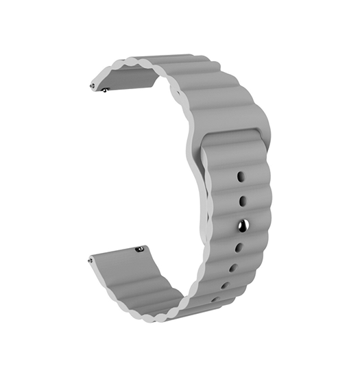 Garmin Vivoactive 4 | Garmin Vivoactive 4 - Valence™ Wave Silikone Rem - Grå - DELUXECOVERS.DK