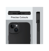 iPhone 14 Max | iPhone 14 Plus - Deluxe™ Soft Touch Silikone Cover - Sort - DELUXECOVERS.DK