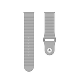 Samsung Galaxy Watch 5 | Samsung Galaxy Watch 5 - Valence™ Wave Silikone Rem - Grå - DELUXECOVERS.DK