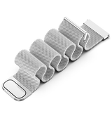 Samsung Galaxy Watch 5 Pro | Samsung Galaxy Watch 5 Pro - L'Empiri™ Milanese Loop / Rem - Sølv - DELUXECOVERS.DK