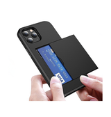 iPhone 13 Pro | iPhone 13 Pro - Deluxe™ Håndværker Cover M. Kortholder - Sort - DELUXECOVERS.DK