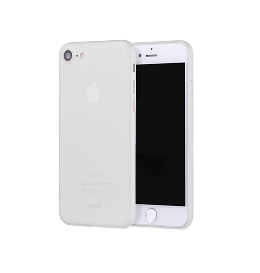 iPhone 7 / 8 / SE (2020/2022) | iPhone 7/8/SE(2020/2022) - Valkyrie Ultra-Tynd Cover - Hvid/Gennemsigtig - DELUXECOVERS.DK