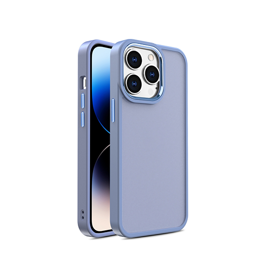 iPhone 14 Pro Max | iPhone 14 Pro Max - Viridian™ Pastel Silikone Cover - Blå - DELUXECOVERS.DK