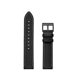 Garmin Vivoactive 4 | Garmin Vivoactive 4 - Deluxe™ Honor Ægte Læder Rem - Sort - DELUXECOVERS.DK