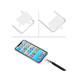 Mobilrem, håndledsrem, Nylon snor | Nylon Snor / Strop til Mobil & iPhone - Sort - DELUXECOVERS.DK