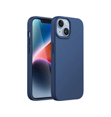 iPhone 14 Max | iPhone 14 Plus - Deluxe™ Soft Touch Silikone Cover - Blå - DELUXECOVERS.DK