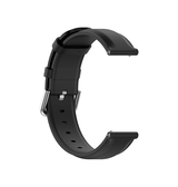 Samsung Galaxy Watch 5 Pro | Samsung Galaxy Watch 5 Pro - ADENA™ Round Tail Læder Urrem - Sort - DELUXECOVERS.DK