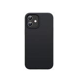 iPhone 12 Mini | iPhone 12 Mini - Novo Frosted Matte Slim Silikone Cover - Sort - DELUXECOVERS.DK
