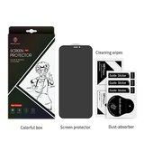 iPhone Beskyttelsesglas | iPhone 12 Mini - Dazzle Color™ Privacy Beskyttelsesglas - DELUXECOVERS.DK