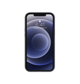 iPhone 12 Mini | iPhone 12 Mini - Novo Frosted Matte Slim Silikone Cover - Sort - DELUXECOVERS.DK